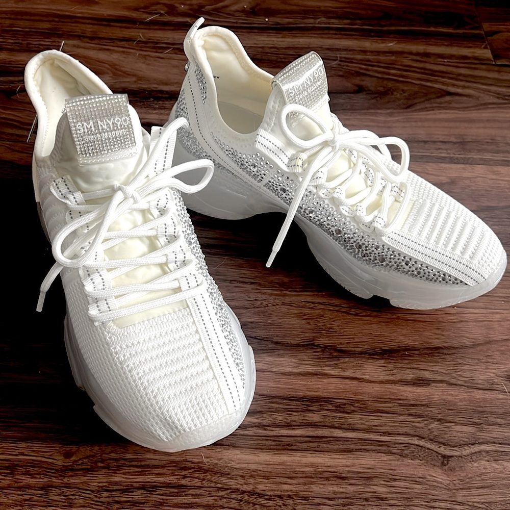 Steve Madden Platform Sparkle Athletic Shoes
